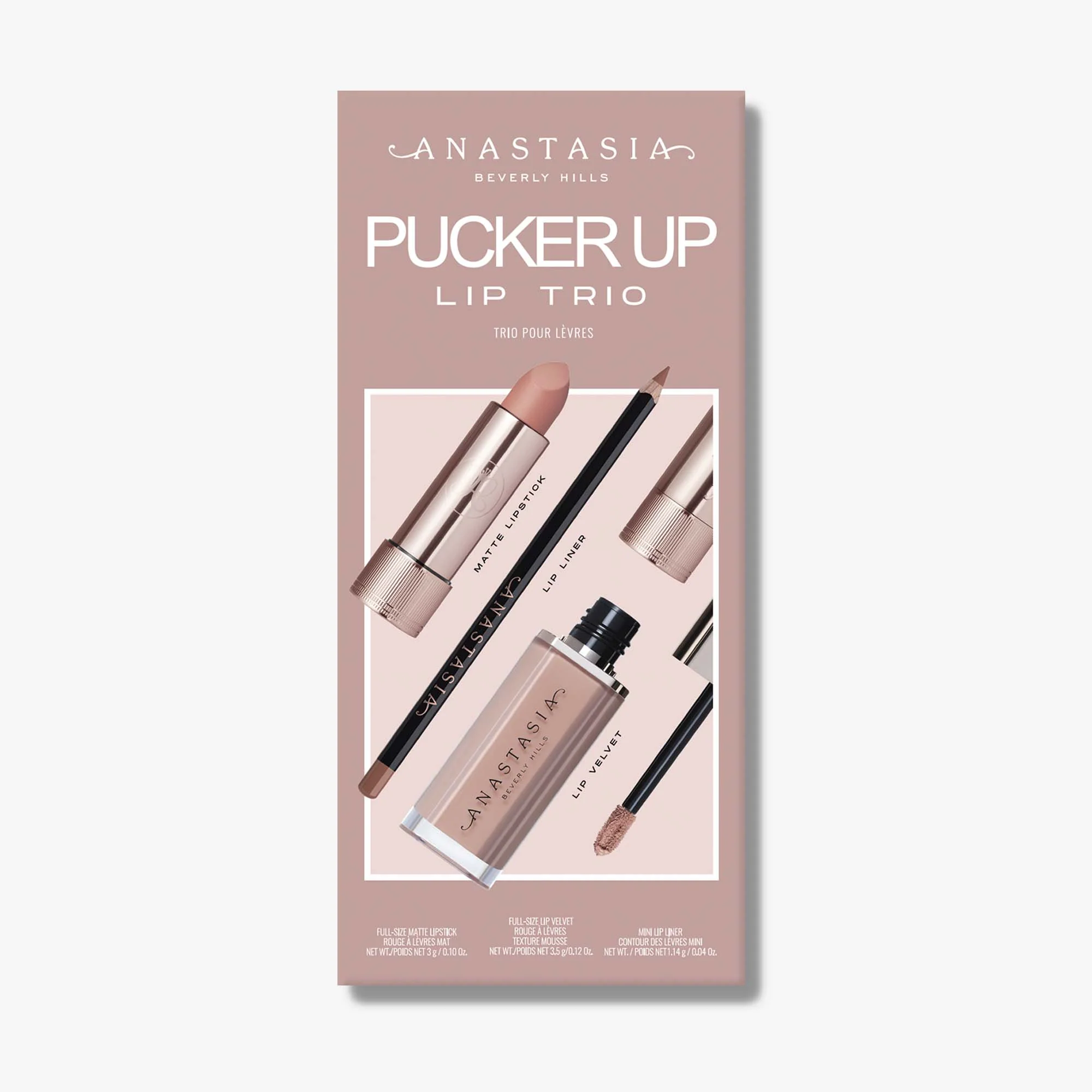 Pucker Up Lip Trio - Malt / Blush Brown / Crush - Image 5