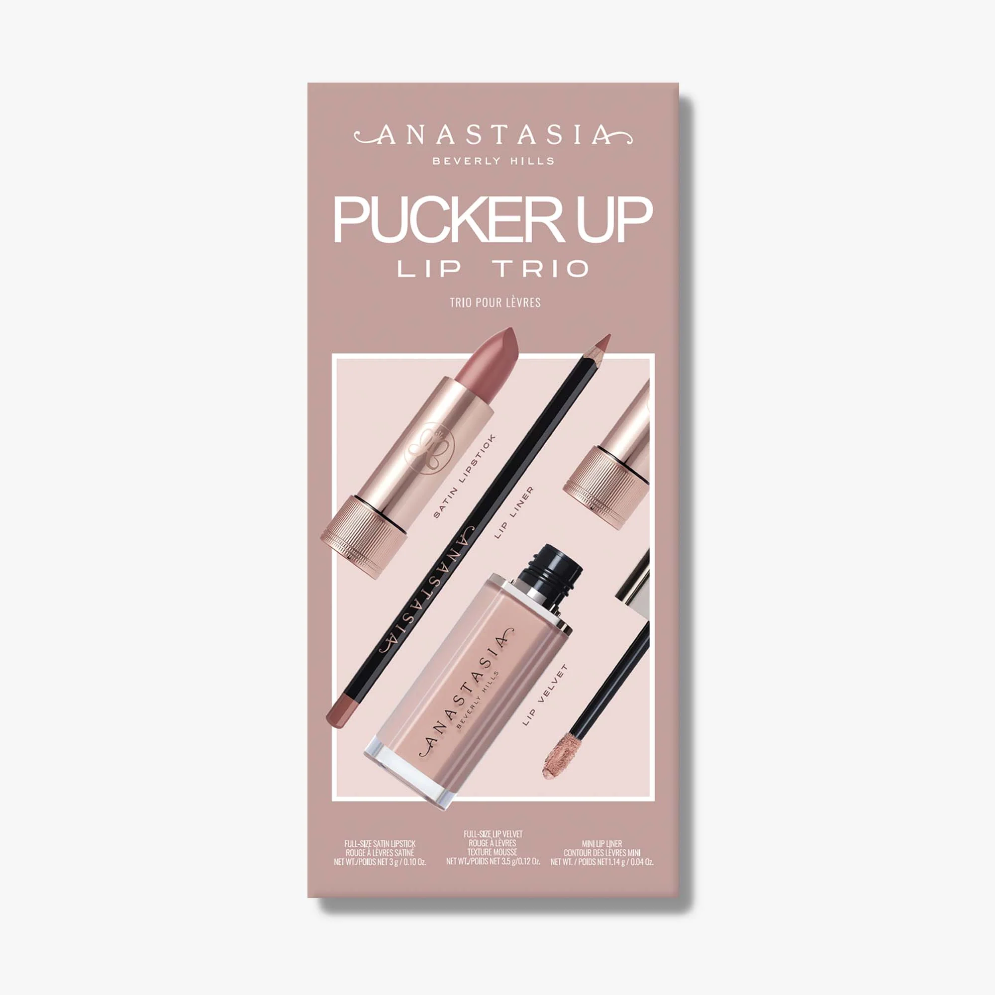 Pucker Up Lip Trio - Malt / Blush Brown / Crush - Image 9